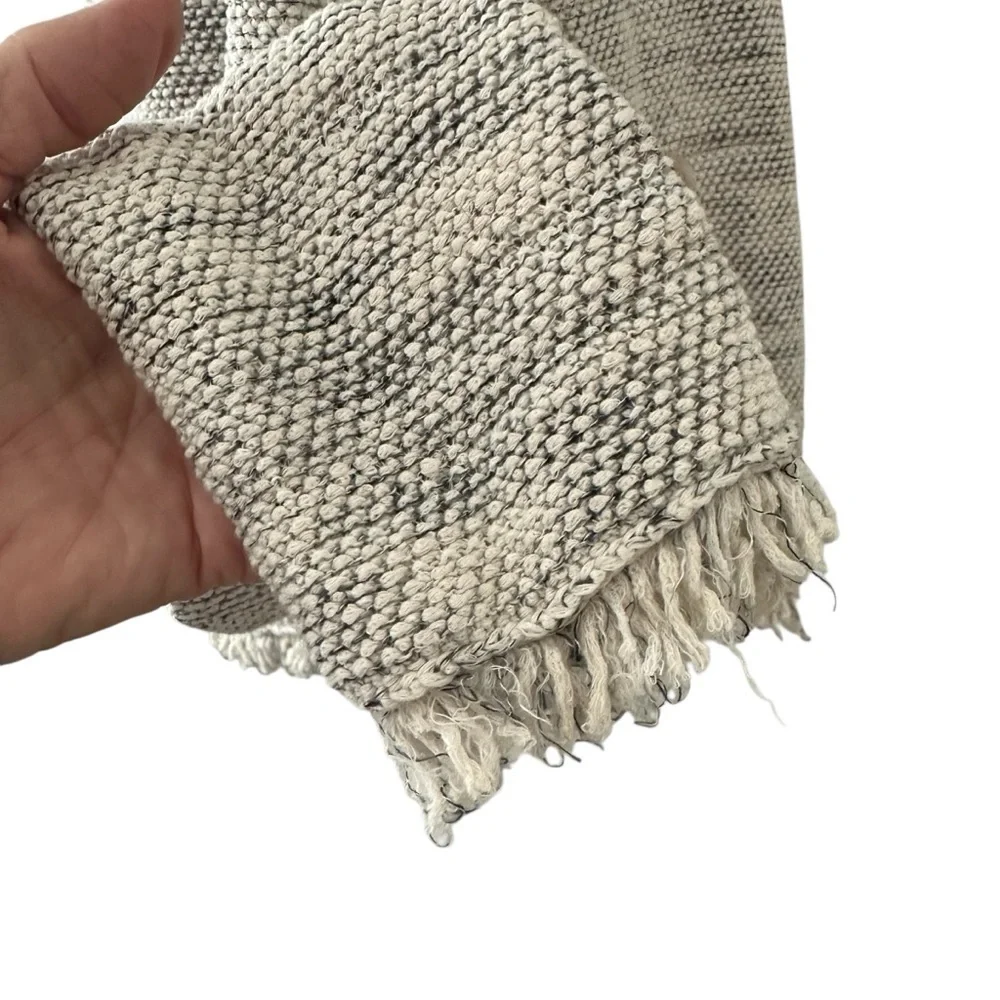 Joie Nalah B Tweed Open Fron Cardigan in Smokey gray tones